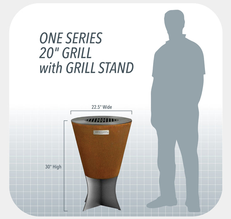 Arteflame Grill Stands - Perfect Height for Tall Grill Enthusiasts