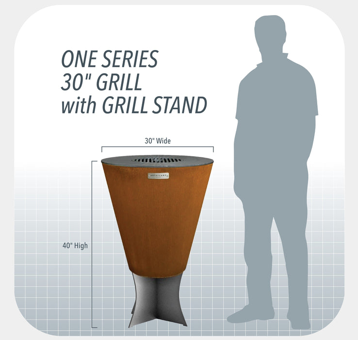 Arteflame Grill Stands - Perfect Height for Tall Grill Enthusiasts