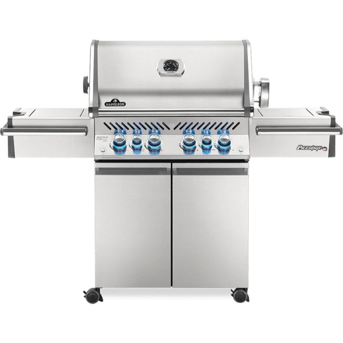 Napoleon 67" Prestige PRO 500 Freestanding Gas Grill with Infrared Rear Burner and Infrared Side Burners