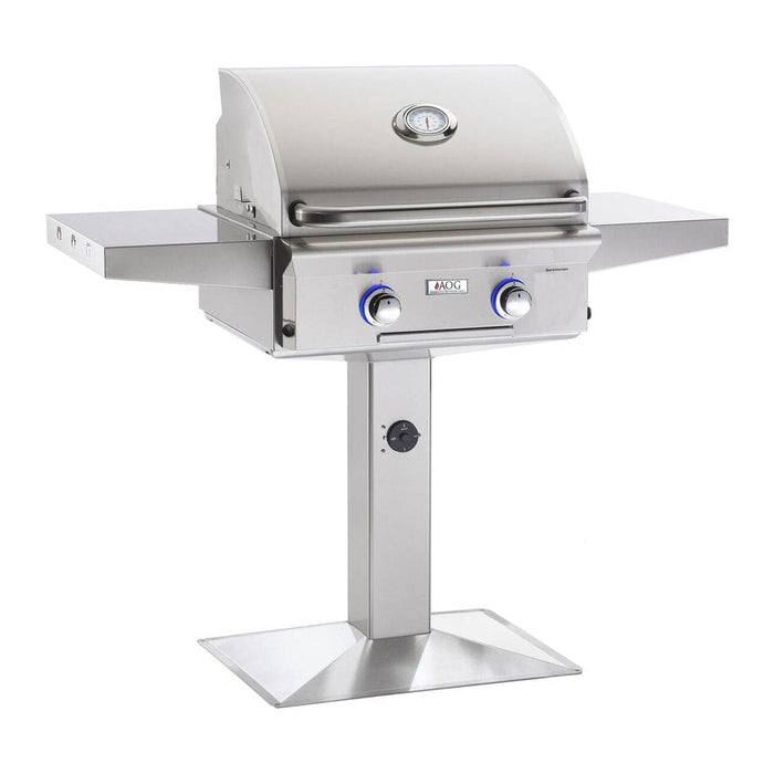 American Outdoor Grill - 24" L-Series 2-Burner Patio Post Gas Grill