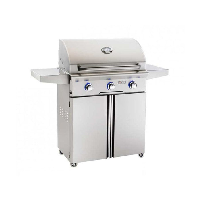 American Outdoor Grill L-series 30" Free Standing Gas Grill With Side Burner