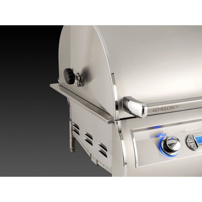 Fire Magic Echelon Diamond 30" Grill with Digital Thermometer & Single Side Burner E660s-8