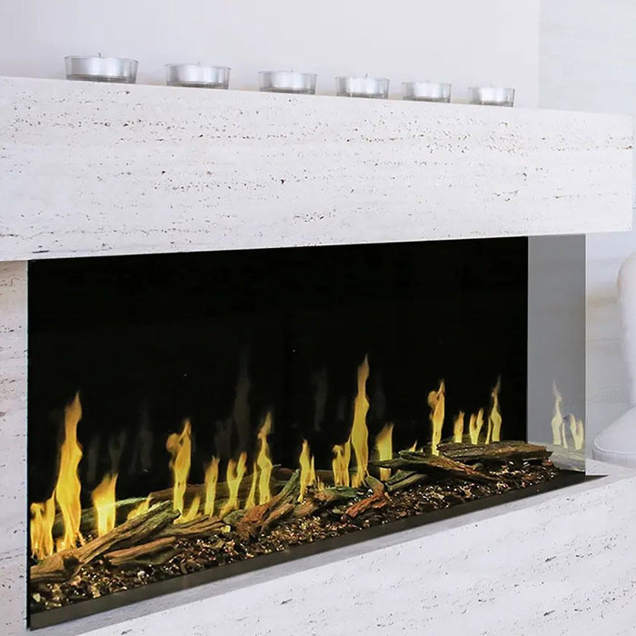 Modern Flames OR100-MULTI Orion Multi 100-Inch Three-Sided Built-In Electric Fireplace