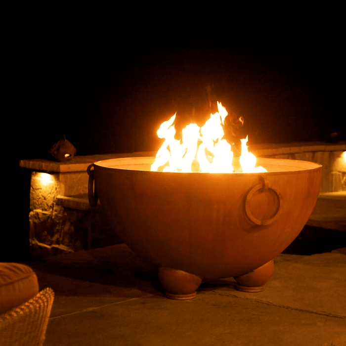 Fire Pit Art - Gas and Wood Fire Pit - Nepal
